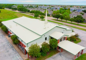 Commercial Church Roof Replacement Services | WaterTight Roofing Church with a new commercial roof